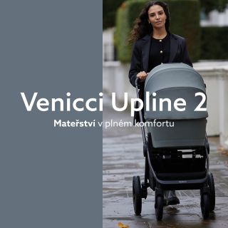 ✨ VENICCI SKLADEM! ✨ VŠECHNY BARVY NA OBCHODĚ.🐬 Objevte Venicci Upline 2 – prémiový kočárek, který spojuje luxus,...