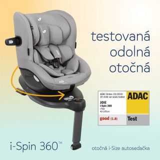 Autosedačka Joie i-Spin 360 😘👍👨‍👩‍👧‍👦 SKLADEM NA OBCHODĚ !!! VŠECHNY BARVY ! 📢 💻...